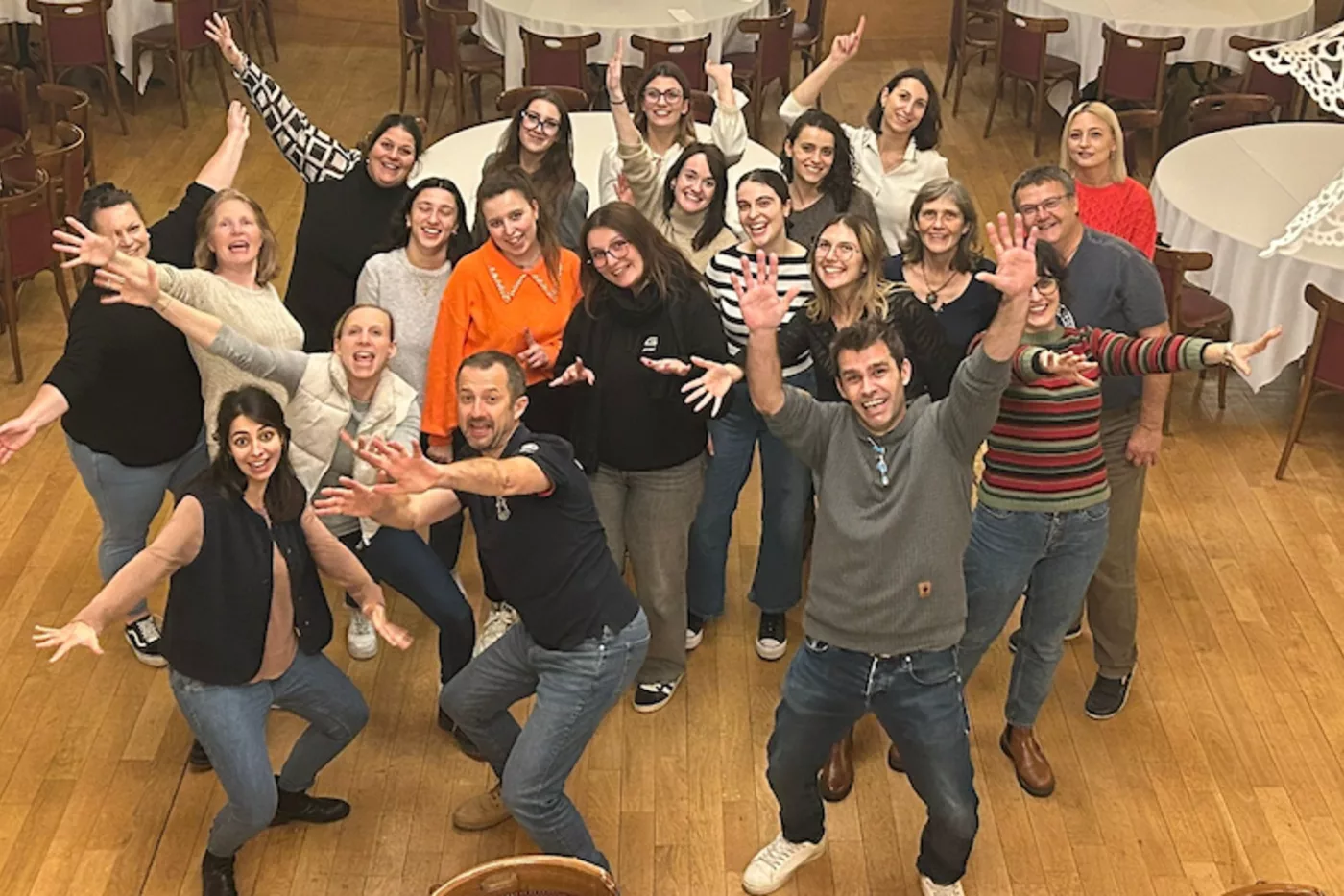 The Trip My Experience team gathered for the annual company dinner